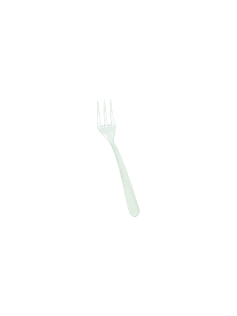 Mini forchetta in plastica verde acqua: vendita online
